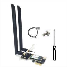 QCNFA765 WiFi-kaart WiFi6E PCI-E draadloze adapter 5970M Triple Band 2.4