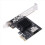 PCIE Riser-kort 1X til Mini SAS SFF-8087 SATA3.0 6Gbps Adapter Harddisk 1