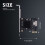 PCIE Riser-kort 1X til Mini SAS SFF-8087 SATA3.0 6Gbps Adapter Harddisk 7