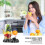 Vervangende Blender Combo Easy Twist Extractor Blade, compatibel met 1 8