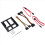 2x 2,5 tommer SSD til 3,5" intern harddisk monteringssæt beslag ( 2