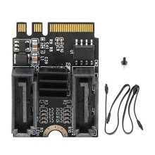 M2 til SATA3.0 utvidelseskort NØKKEL A + E WIFI M.2 harddiskadapter med