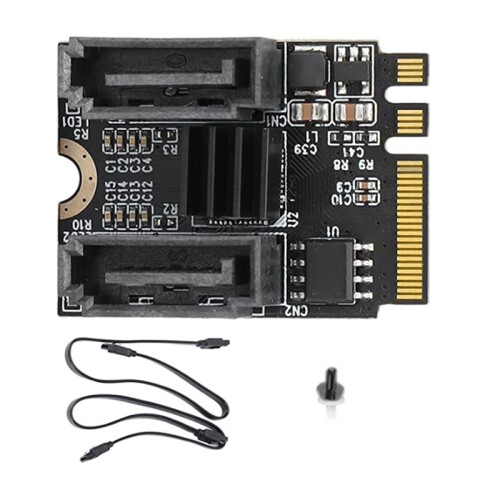 M2 til SATA3.0 udvidelseskort NØGLE A + E WIFI M.2 harddiskadapter med 2