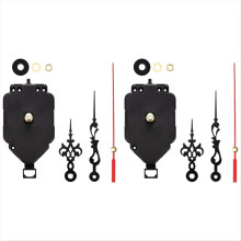 2er-Set DIY-Uhrwerk-Reparaturset mit Zeigern, Quarz-Reparaturteil