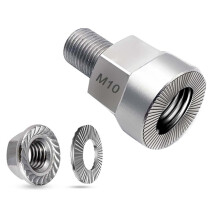 Universal Bicycle Trailer Axle Adapter Heavy Duty Stainless Steel Coup