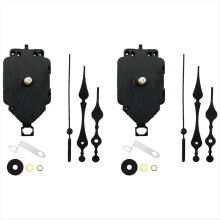 2er-Set DIY-Uhrwerk-Reparaturset mit Zeigern, Quarz-Reparaturteil