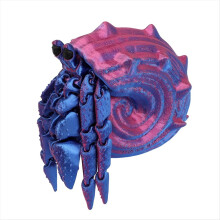 3D-Druck: Bewegliches Mehrgelenk-Einsiedlerkrebs-Modell (Shouban-Gehäuse)