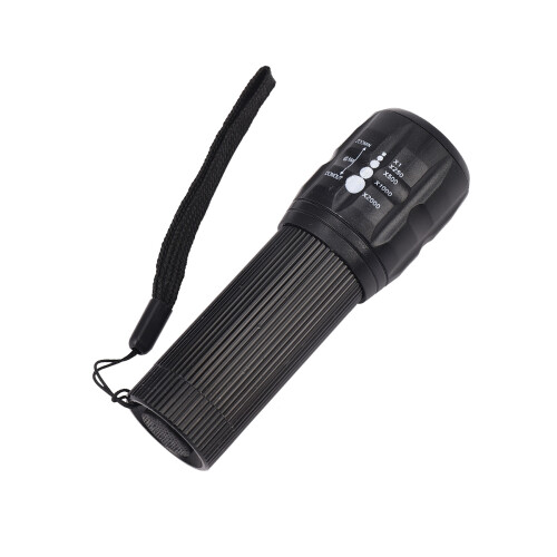 LED Flashlight 18650/AAA Battery High Power Rechargeable Zoomable Lant 1