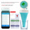 6-in-1 waterkwaliteitsdetector, slimme online Bluetooth-chloormeter, pH 3