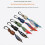 9pcs Jig Bait Protector Kit Octopus Hooks Cover Cuttlefish Umbrella Lu 7