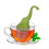 Stainless Steel Elephant Tea Infuser, Silicone Handle, Kitchen Teaware 3