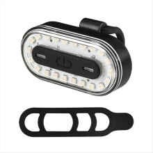 Tylne światło rowerowe LED z akumulatorem USB i lampką nocną do roweru