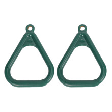Conjunto de 2 peças de balanço com trapézio e argola para playground, barra de ginástica na selva, macaco