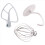 Mixer Kit for KSM150 Includes Dough Hook Wire Whip and Coated Flat Bea 3