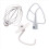 Mixer Kit for KSM150 Includes Dough Hook Wire Whip and Coated Flat Bea 4