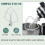Mixer Kit for KSM150 Includes Dough Hook Wire Whip and Coated Flat Bea 9