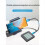 M.2 NVMe SSD-Gehäuse mit Display, USB 3.2 Gen2 Typ-C 10 Gbit/s 6