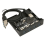 Πρόσοψη USB 4 θυρών 3.0 5Gbps PCIE σε διανομέα USB3.0 για επιτραπέζιο υπολογιστή Flo 4