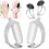 Anti-Fall Hand Strap for 3 VR Controllers Adjustable Active Straps Gri 3