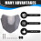 Μοτοσικλέτες Sport Wind Deflector Retro Windshield για SV650X 2017-2025 6