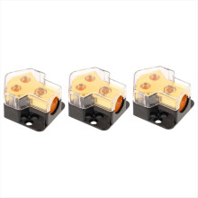 Stromverteilerblock für Auto-Audio-Verstärker, 2-Wege, 0/2/4 Gauge, 4-polig