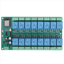ESP8266 WIFI 16-kanals relæmodul ESP-12F udviklingskort strøm,