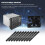 Udvidelses harddiskbur DIY diskrack 5,25 tommer til 5x 3,5 tommer 9