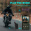 Motorcykel Bluetooth Hjelm Intercom Universal Interphone Headset med 8