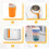 Conjunto de 3 capas de silicone para caneca, 3 espessuras compatíveis com sublimação. 5