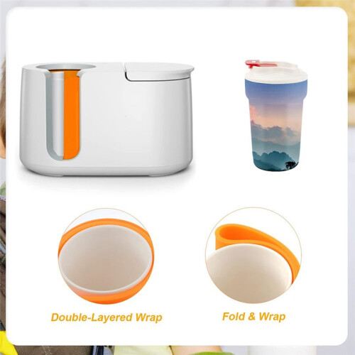 Conjunto de 3 capas de silicone para caneca, 3 espessuras compatíveis com sublimação. 2