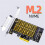 PCIE 4.0 til M2/M.2 adapter M.2 SSD NVME/M2 M2 PCI-E kort M-nøgle +B 4