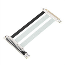 PCI-E 5.0 X16 Riser-kabel Skjermkortforlengelse Skjermet Fleksibel 90 M