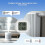 Tuya Zigbee temperatur- og fuktighetssensor med LCD digitalt display A 4