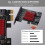 PCIe til 2 porte 3.0 6 Gbps SSD-adapter PCI-E PCI Express X1-controller 6