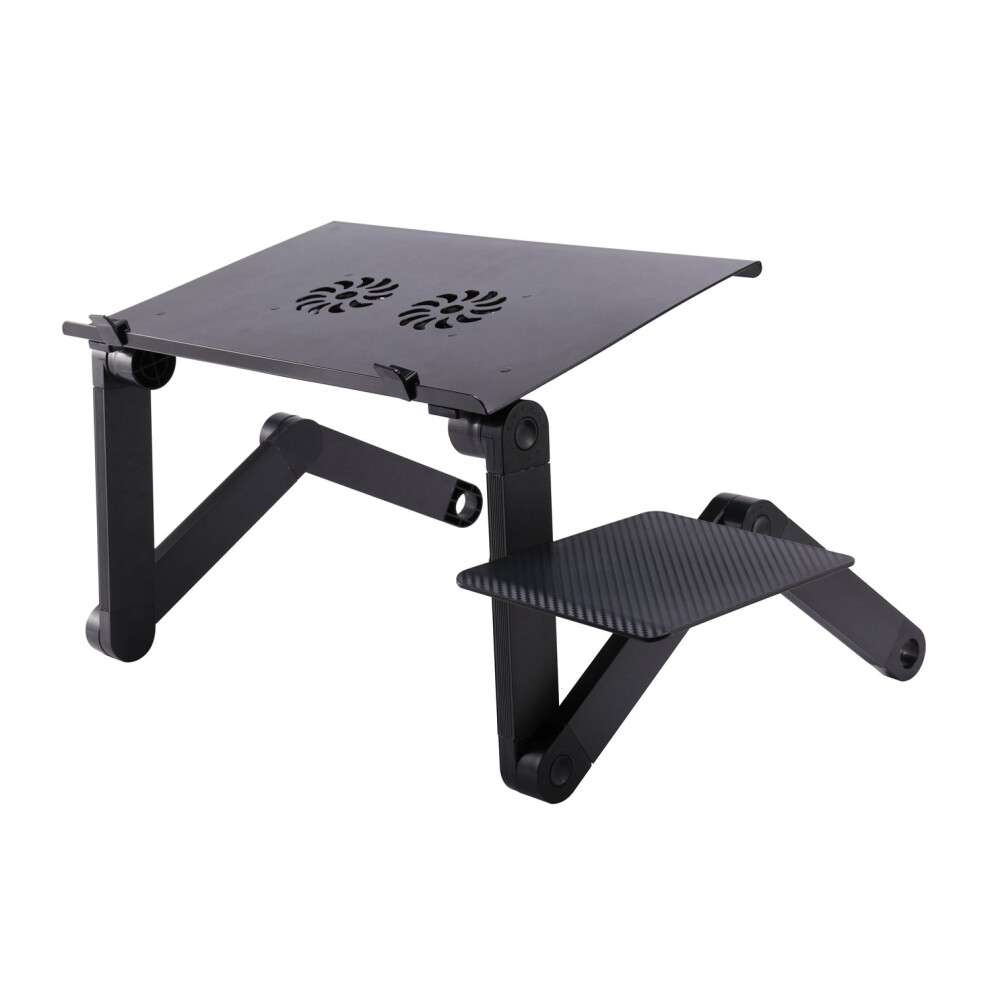 Multifunctional Foldable Aluminum Alloy Laptop Stand, Riser With Two C 4851660915199