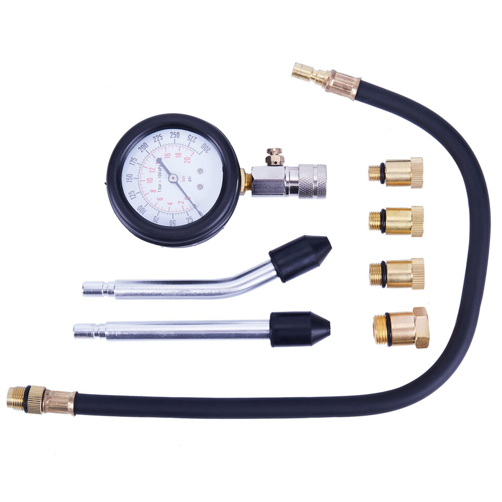 Automotive Petrol Engine Compression Tester Test Kit Gauge Car Motorcy-image-OPC-PMMZVMQ-NEW