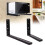 2Pcs Microwave Black Wall Mounting Holder Brackets With Extendable Arm 10