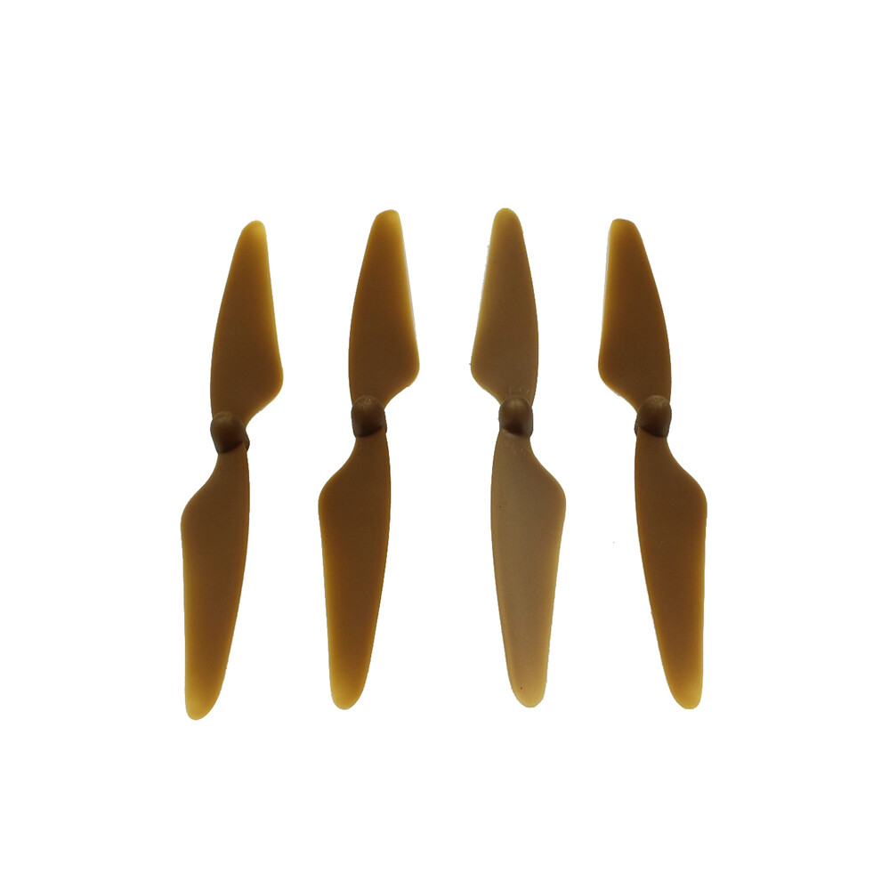 4Pcs For H501s X4 Rc Quadcopter Propellers Blades 2Cw/2Ccw, Yellow 4852332493106