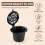 4 cápsulas de café recargables y reutilizables para cafeteras con cuchara 9