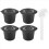 4 cápsulas de café recargables y reutilizables para cafeteras con cuchara 2