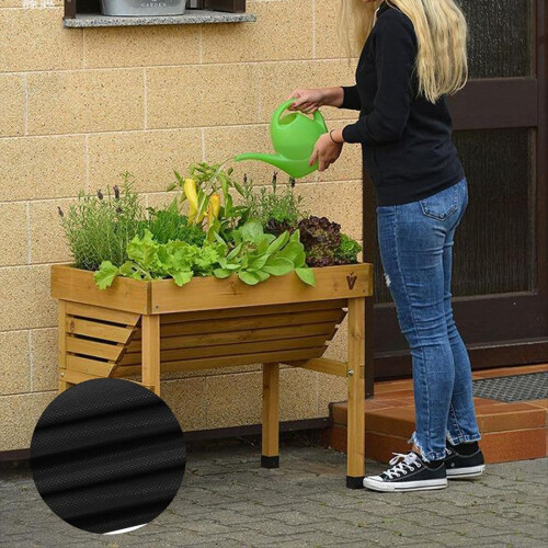Tygfoder för stor grönsakstråg, upphöjda odlingsbäddar för utomhusbruk, non-woven 2