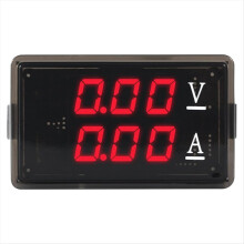 DC0-100V 10A LED Digitalvoltmeter Amperemeter für Autos und Motorräder