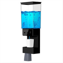 Mundwasserspender für Badezimmer, berührungslos, 650 ml, Wandmontage, automatisch