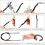 Σετ 12 τεμαχίων Paracord- Knotter Tools Stitch από ανοξείδωτο ατσάλι Marlinspike 6