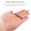 5Pcs 6Mm 22Mm Double Edged Straight Router Bits End Mill Milling Cutte 7