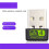 Δέκτης Wifi USB 2.4G 150Mbps, Plug and Play, Δωρεάν προσαρμογέας μονάδας δίσκου για La 4