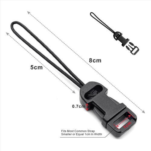 4 Pcs Quick Release Camera Strap QD Loops Connector Adapter Clip for D 2