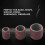 Jumbo 51pc Drum Sanding Kit - Fits for Includes Rubber Mandrels 1/2, 3 5