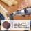 Jumbo 51pc Drum Sanding Kit - Fits for Includes Rubber Mandrels 1/2, 3 4