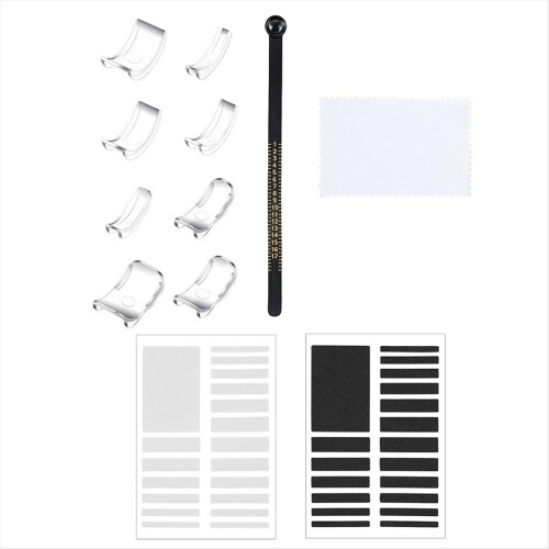 st ringstorleksjusterare för lösa ringar transparent ringadapterkit 2
